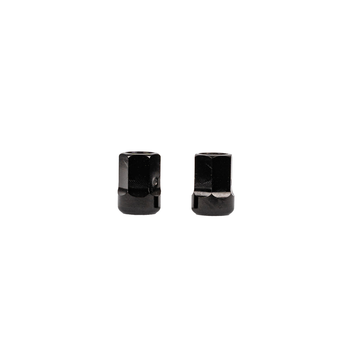 Nipple for carbon spokes, internal, vibration lock, black