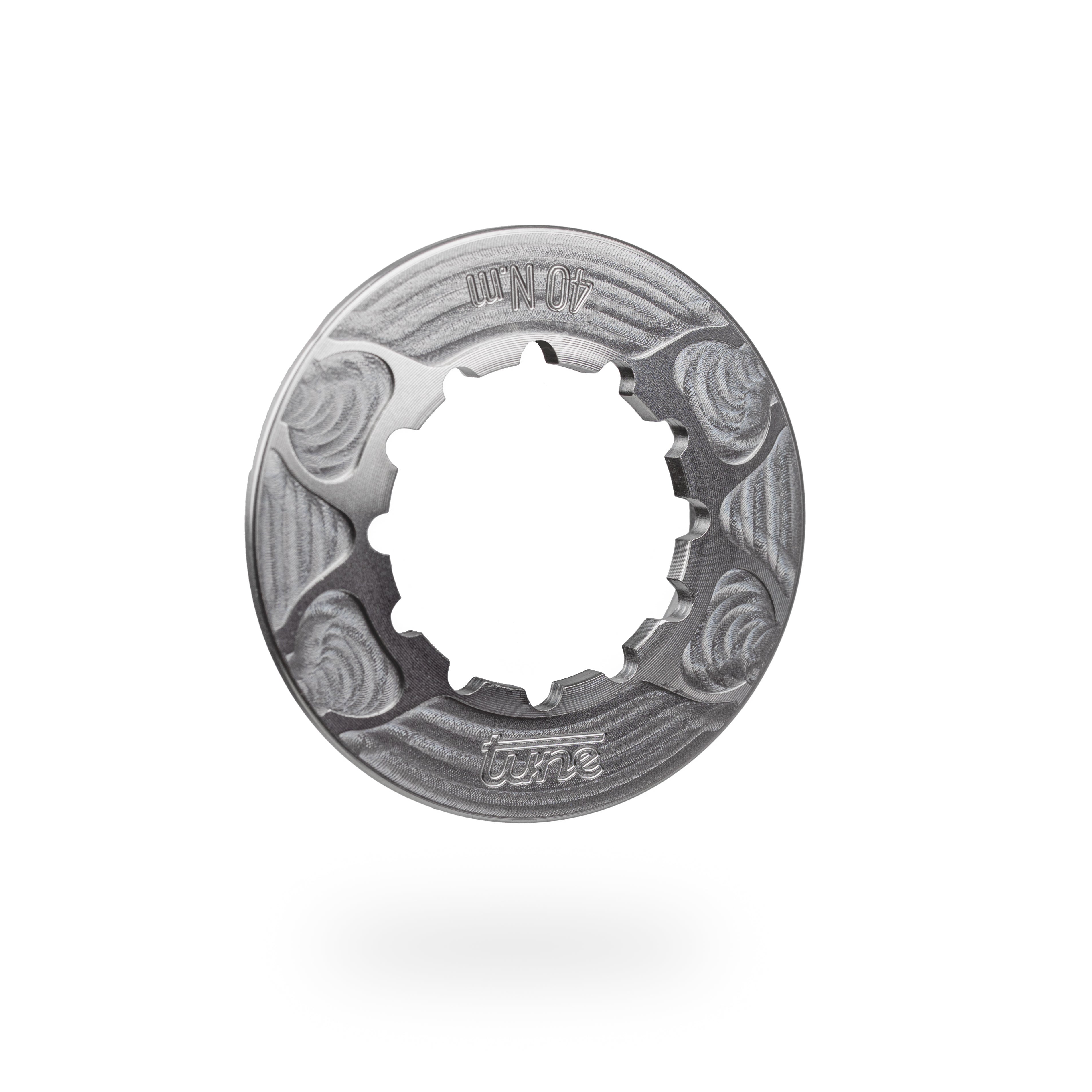 Centerlock-Ring für Centerlock-Naben, Aluminium, silber
