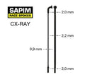 Sapim spoke CX-Ray J-Bend/Straight Pull