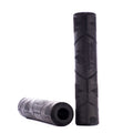 Poignées de guidon en silicone Angriff, 2 paires, 130 mm de long, 75 g, noires